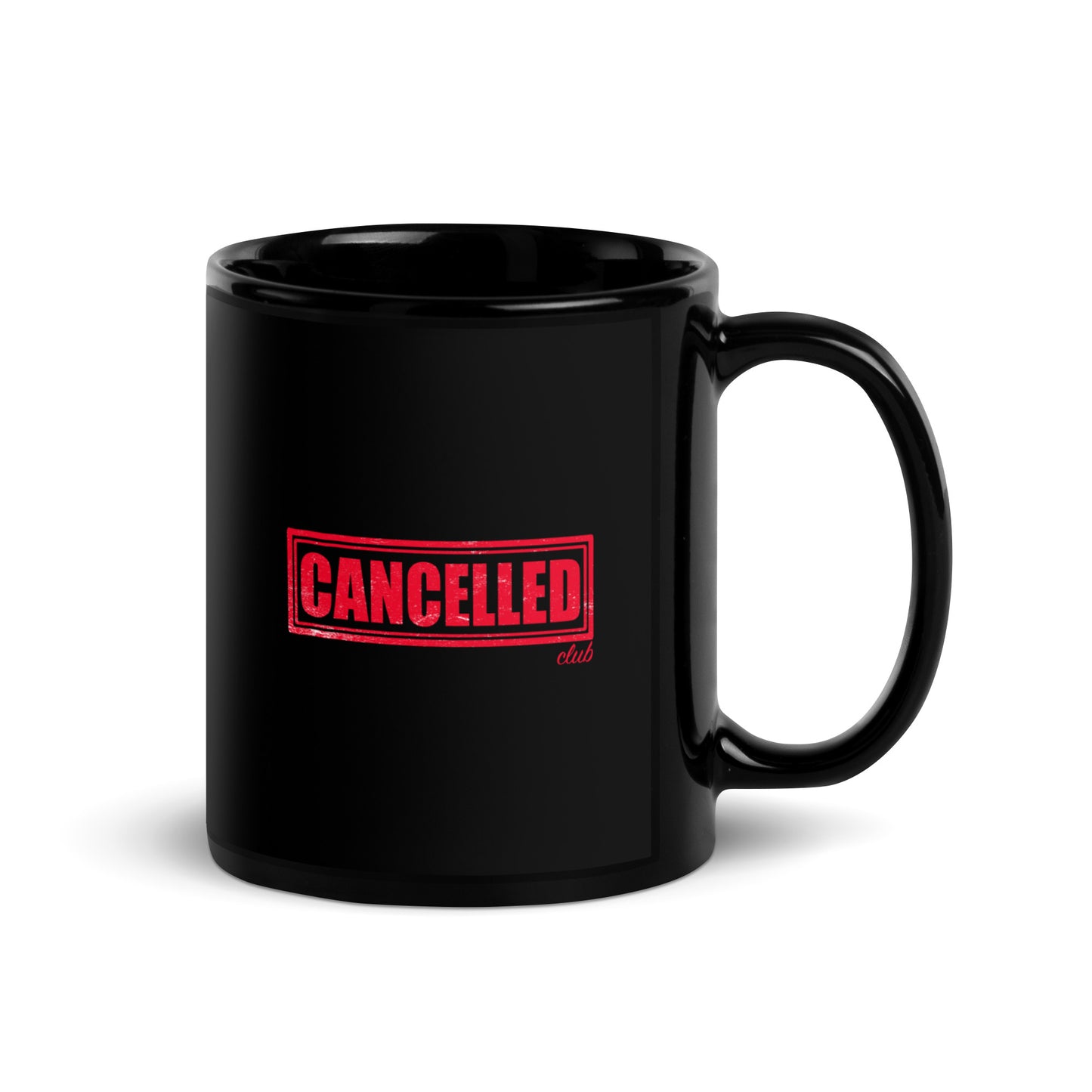 Black Glossy Mug - Mandate - Cancelled Club