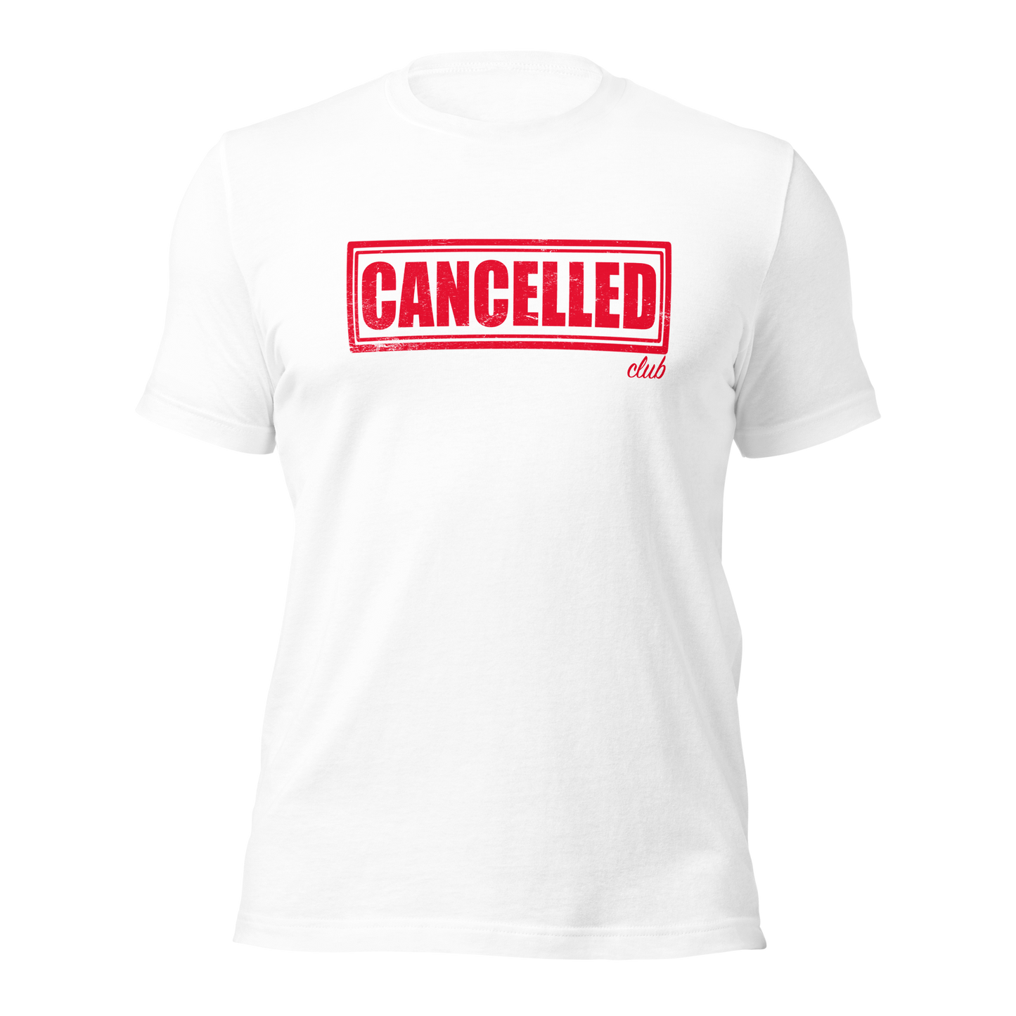 Unisex t-shirt - Cancelled Club