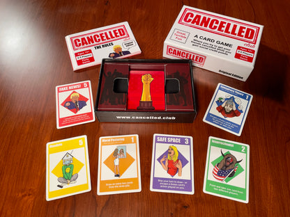 Cancelled Club - A Party Game where you try to get your friends cancelled!