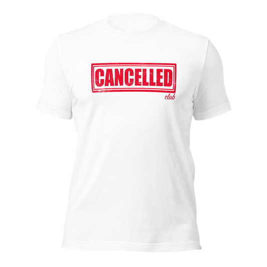 Unisex t-shirt - Cancelled Club